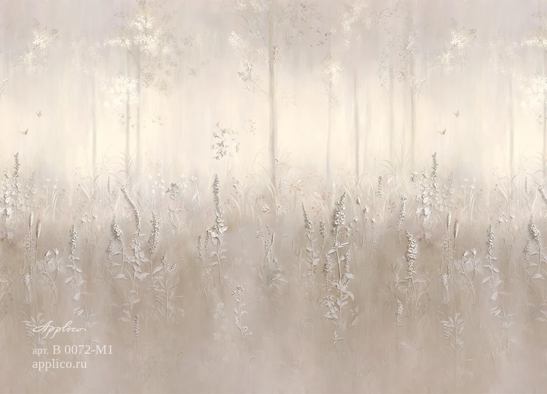обои и панно Светлый лес