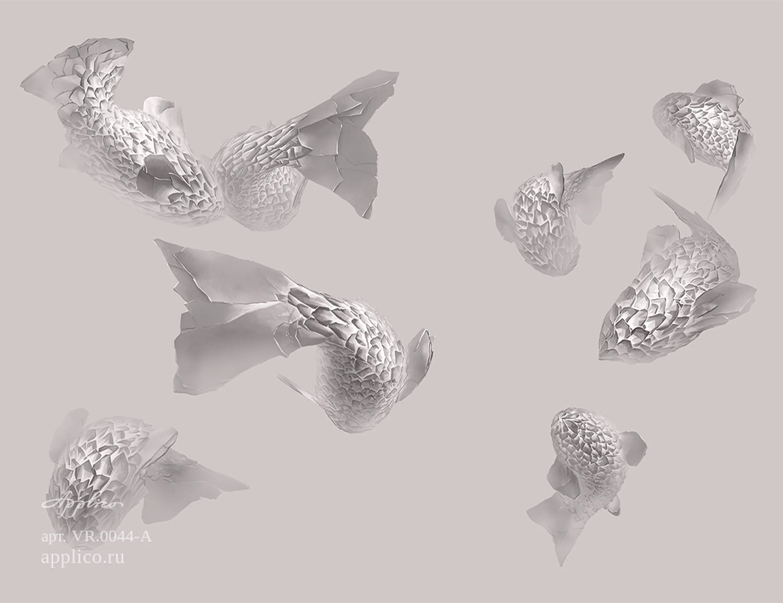 дизайнерские обои Рыбки