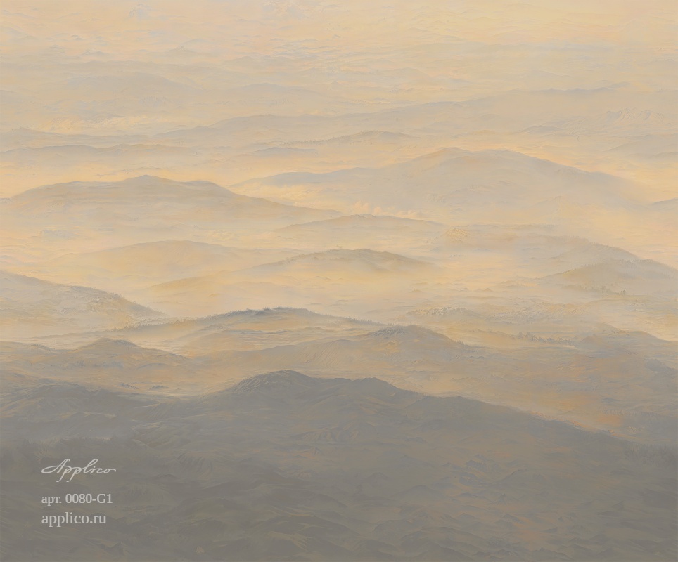 дизайнерские обои Дальние дали в интерьере