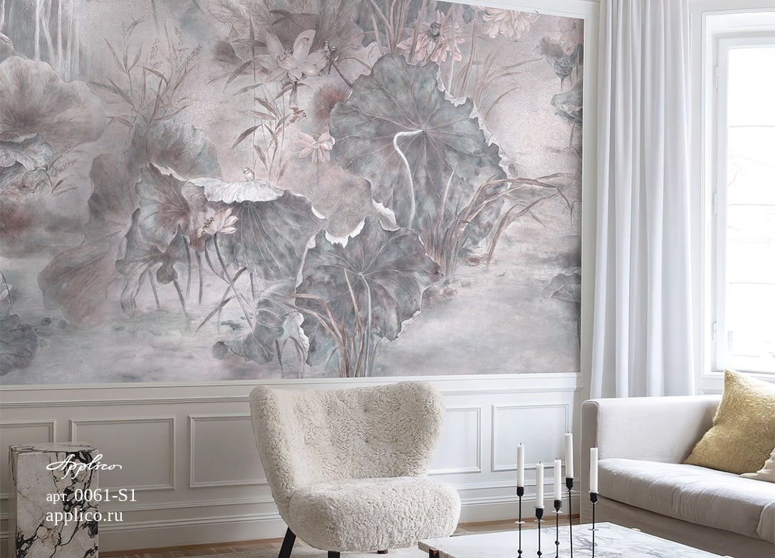 обои и панно Восточная акварель