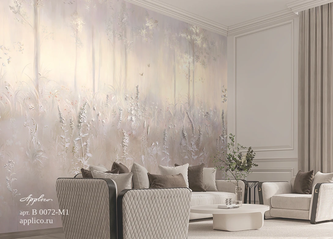 обои и панно Светлый лес