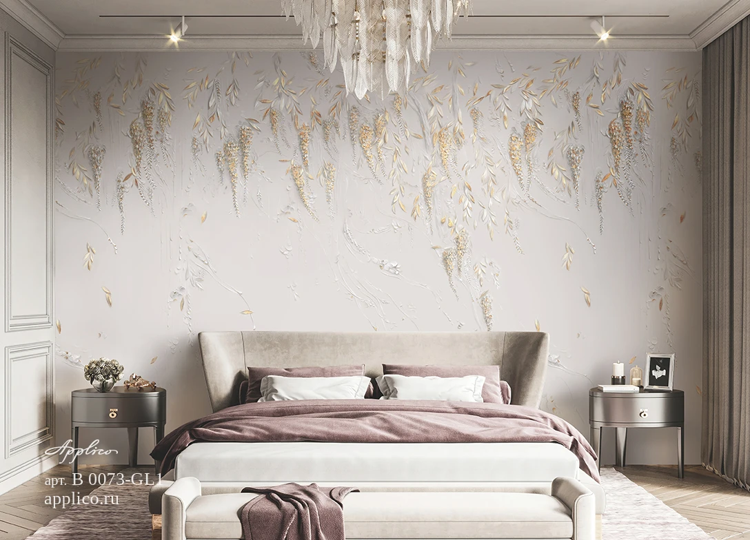 обои и панно Весенняя глициния