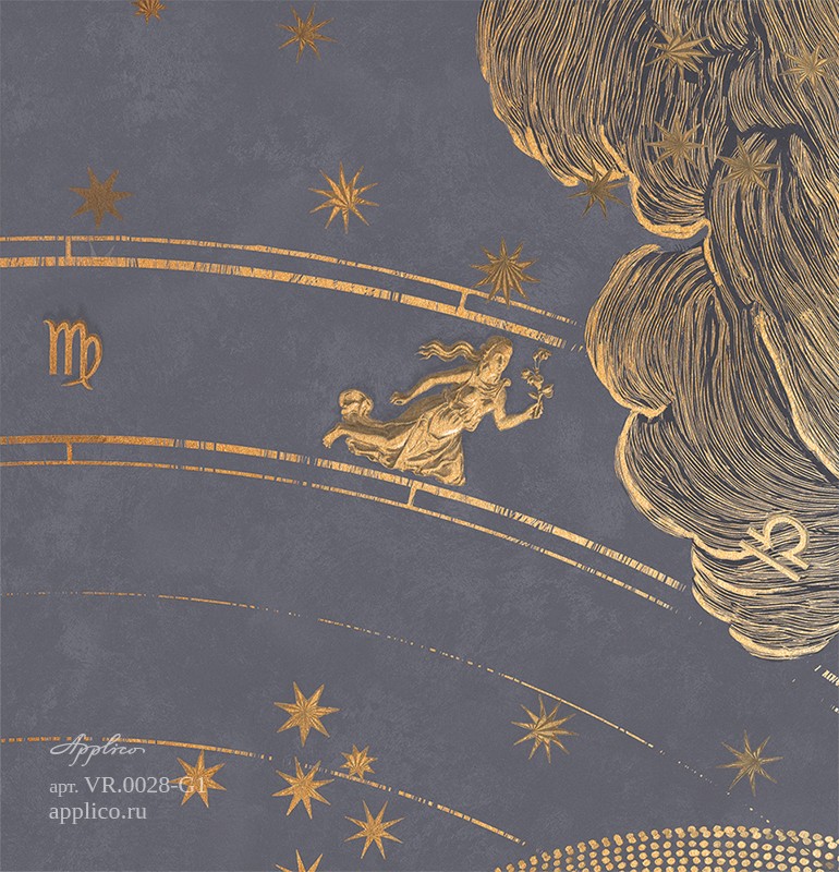 фрески Млечный путь в интерьере