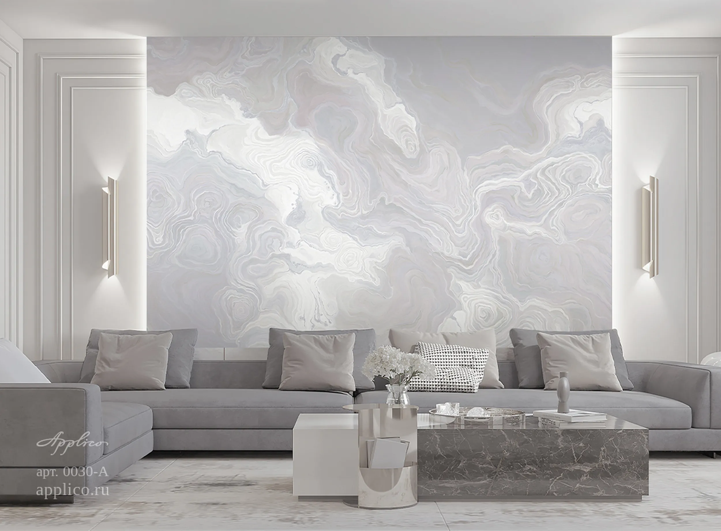 фрески Мраморный этюд