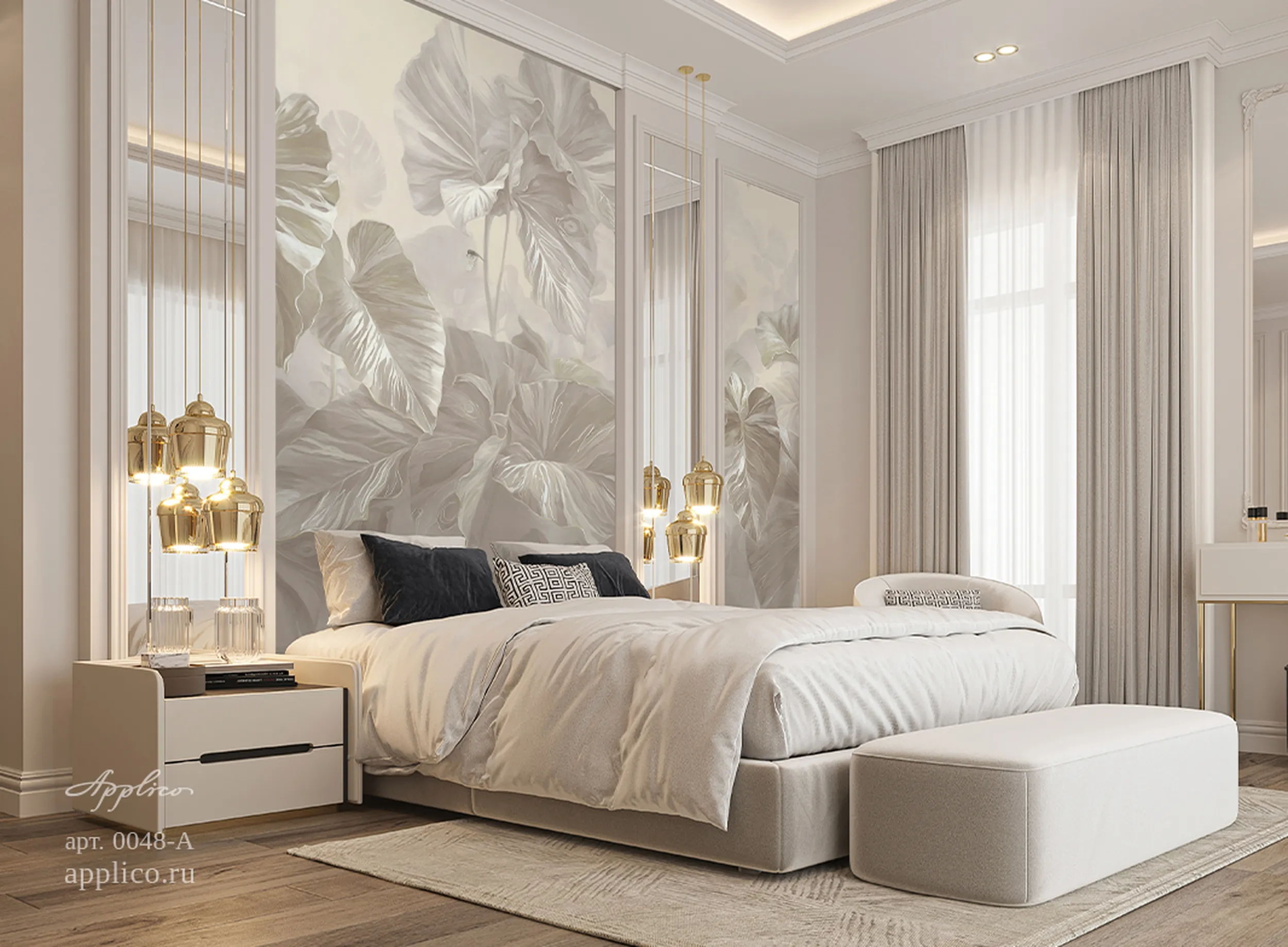 фрески Тропическая декорация