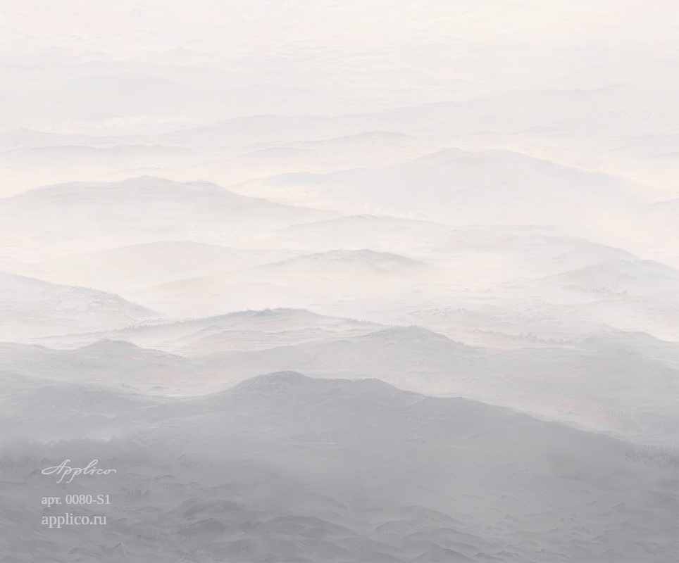 дизайнерские обои Дальние дали в интерьере