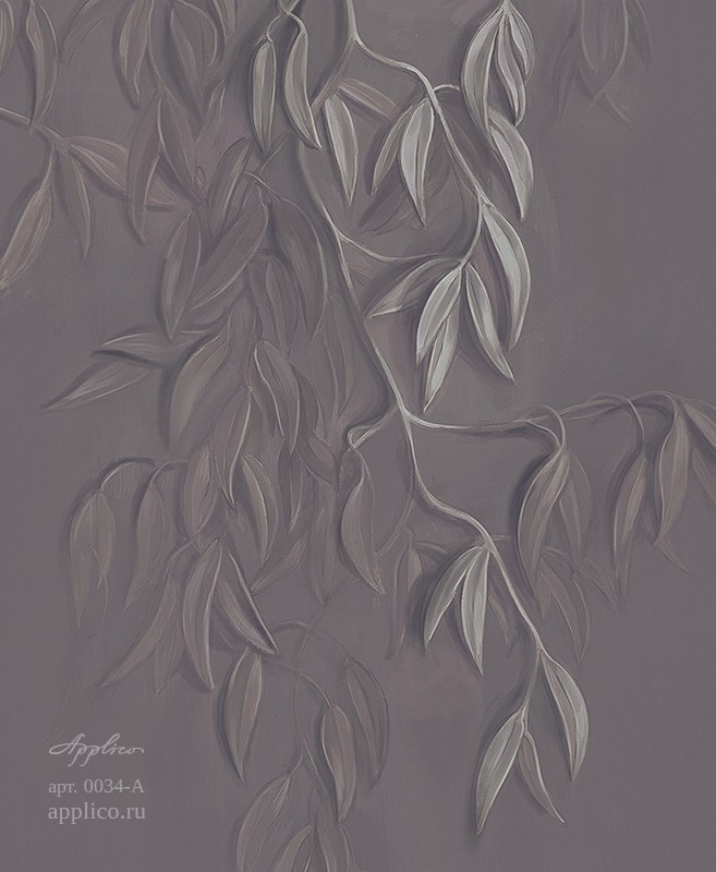 фрески Летние бражники в интерьере