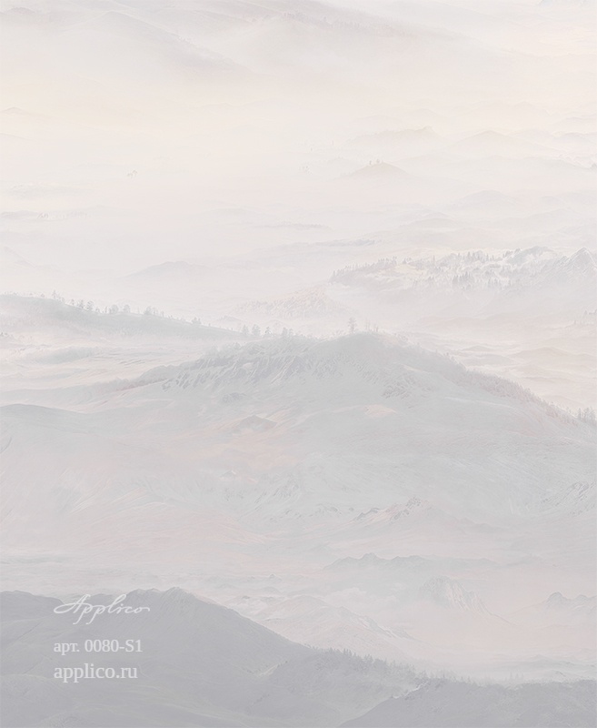 дизайнерские обои Дальние дали в интерьере