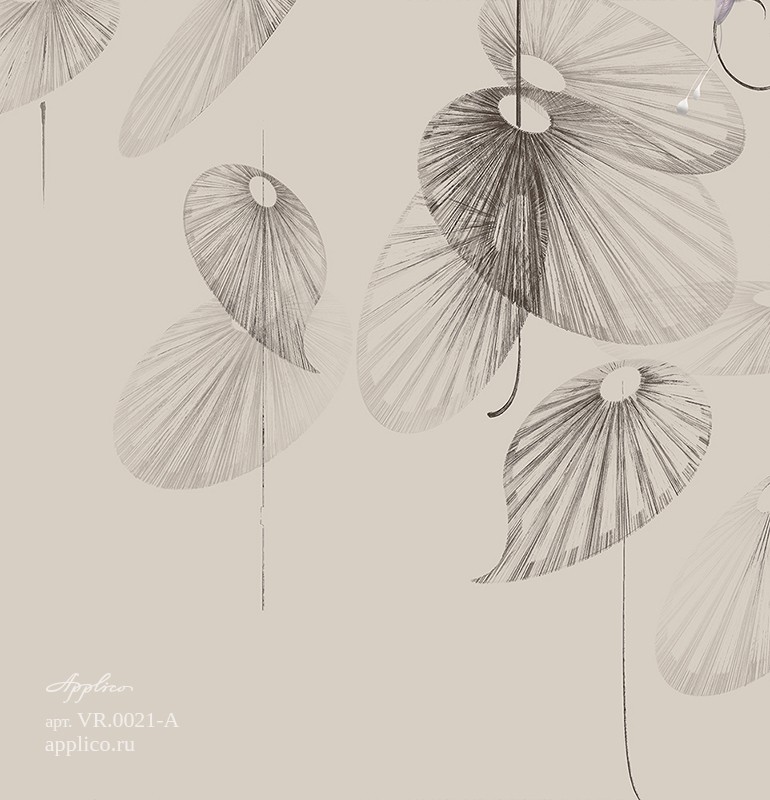 обои и панно Каури в интерьере