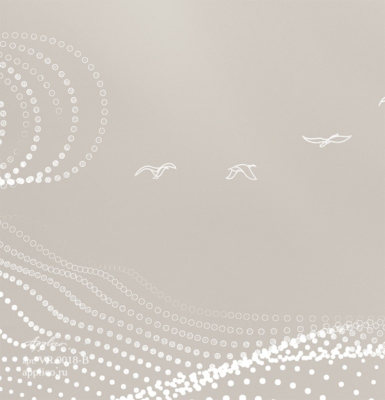 фрески Горные ноты в интерьере