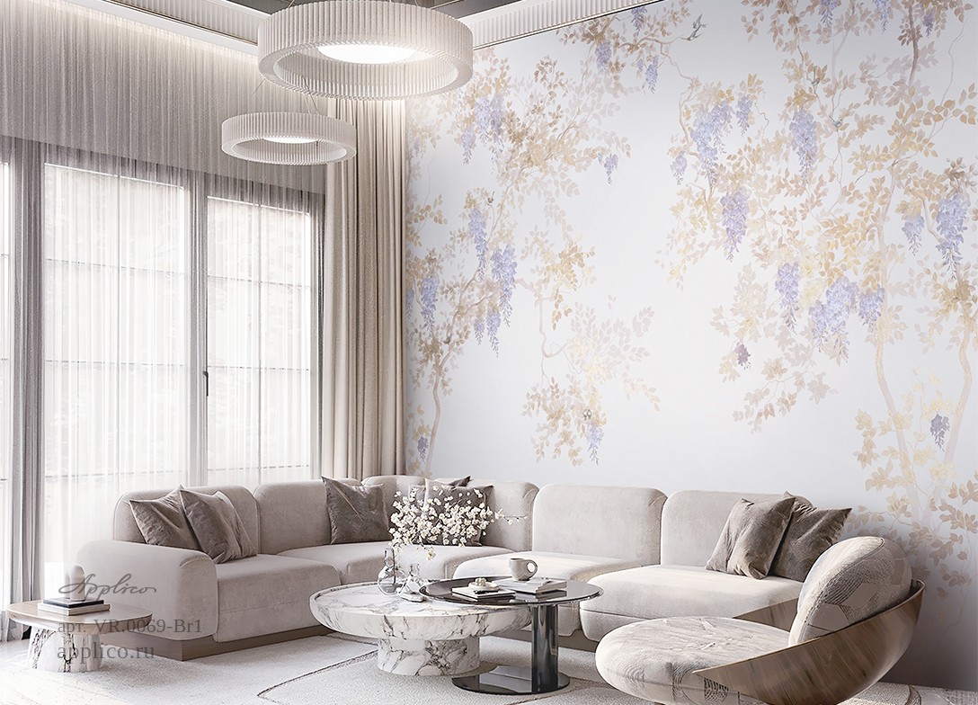 обои и панно Цветение