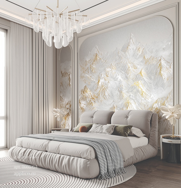 дизайнерские обои Нордис в интерьере