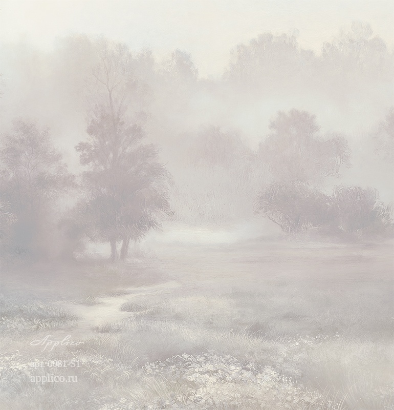 дизайнерские обои Тропинка в интерьере