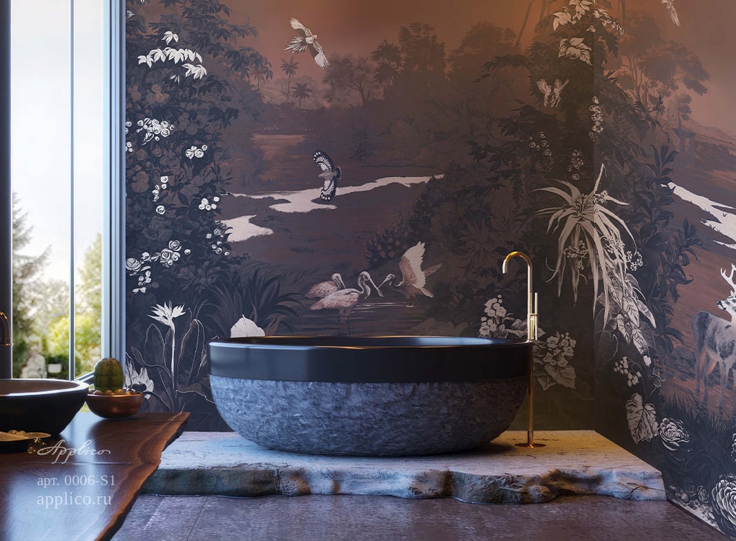 дизайнерские обои Дивный вид