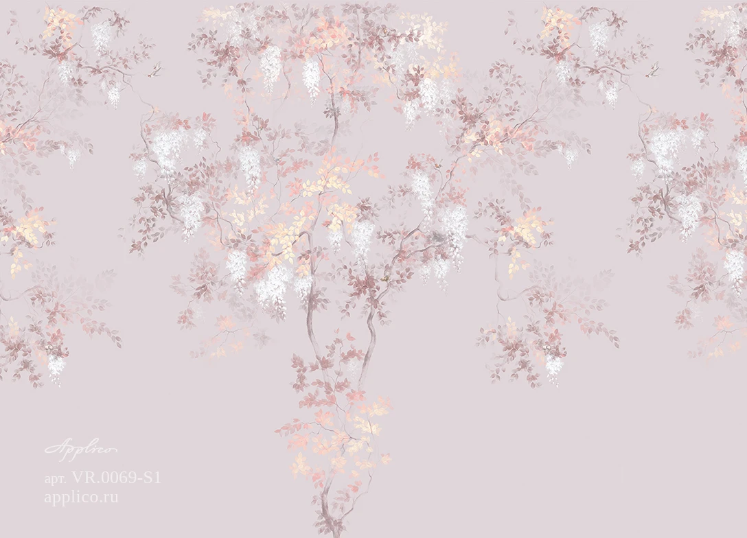 обои и панно Цветение