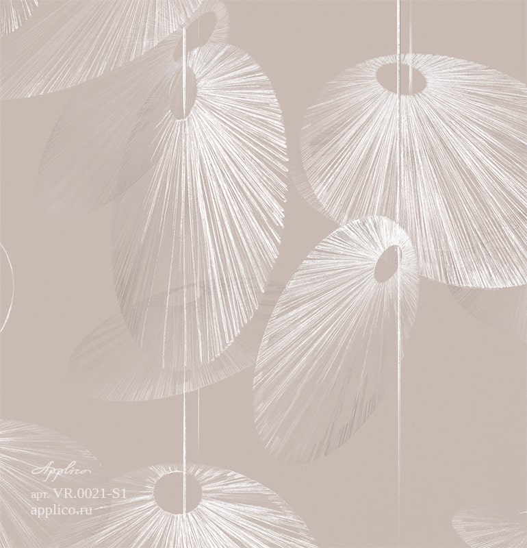 обои и панно Каури в интерьере