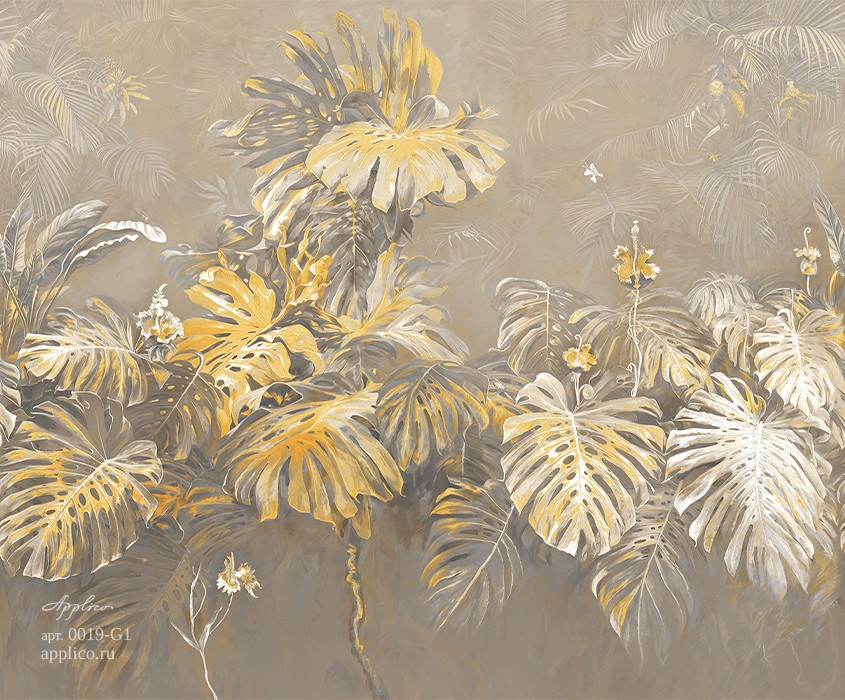 фрески Амазония в интерьере