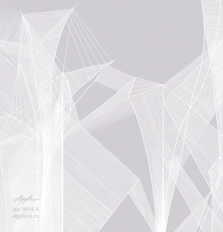обои и панно Геометрия полёта в интерьере