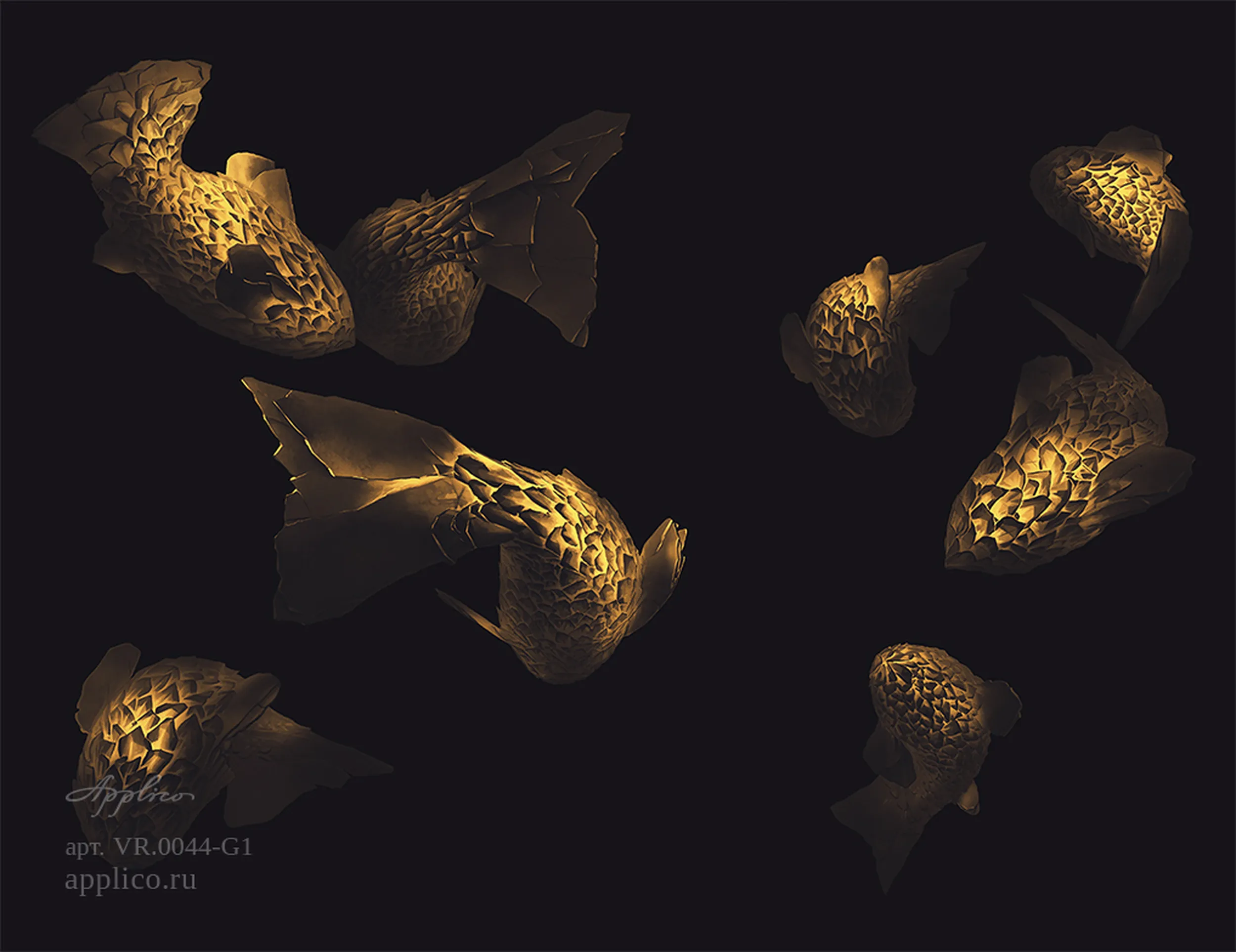 обои и панно Рыбки