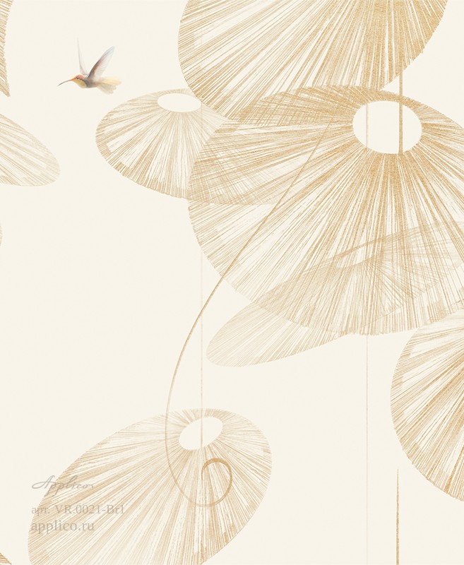 обои и панно Каури в интерьере