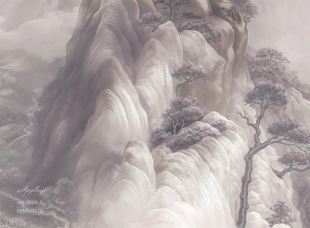 дизайнерские обои Лазурные вершины