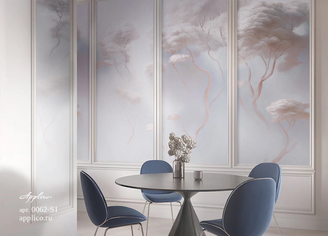 обои и панно Деревья в облаках