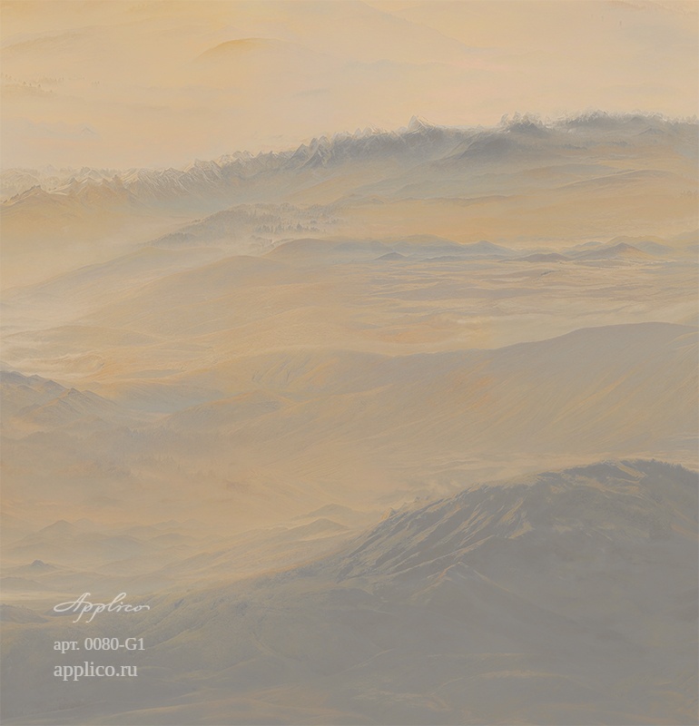 дизайнерские обои Дальние дали в интерьере