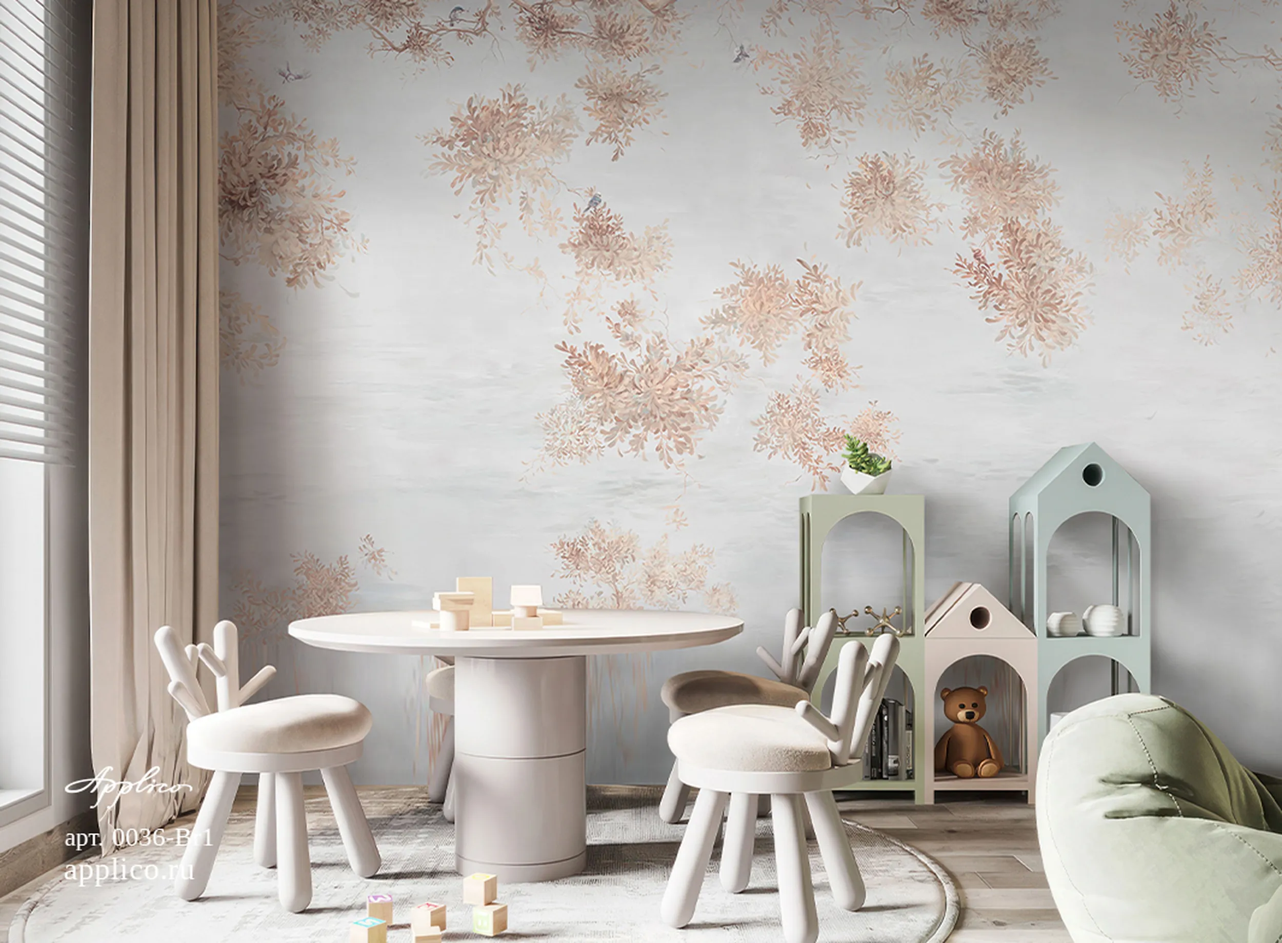 фрески Шинуазри на серебре